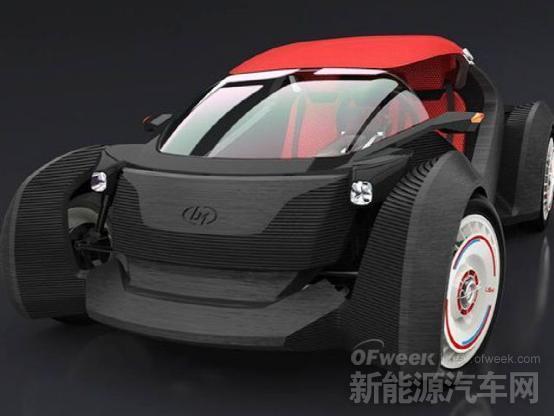 首臺(tái)3D打印電動(dòng)車Strati橫空出世