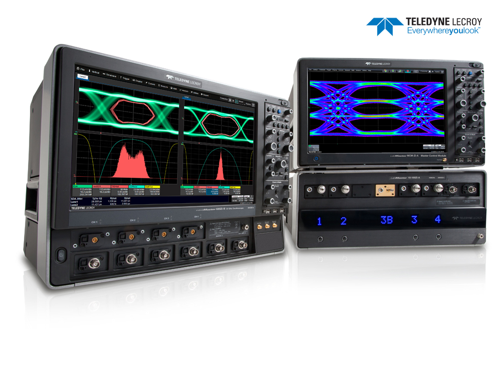 力科（Teledyne LeCroy）針對下一代高速電氣和光鏈路測試發(fā)布新的LabMaster和WaveMaster示波器