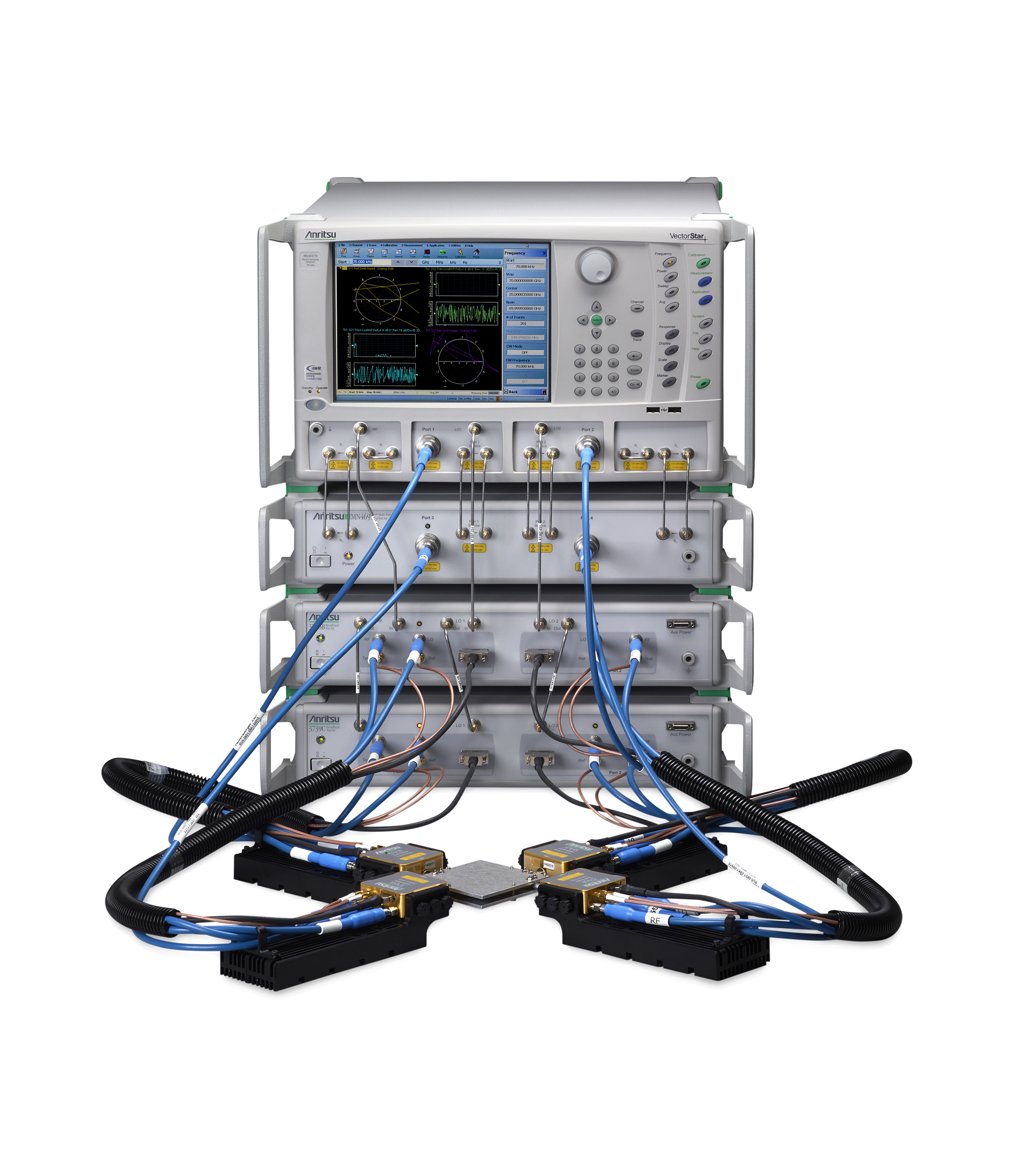 安立公司推出業(yè)內(nèi)頻率范圍最寬（從 70 kHz 到 110 GHz）的 4 端口寬頻 VNA 系統(tǒng)