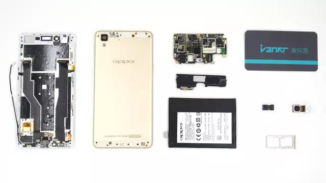 OPPO R7真機(jī)拆解：難度大/做工細(xì)/用料足