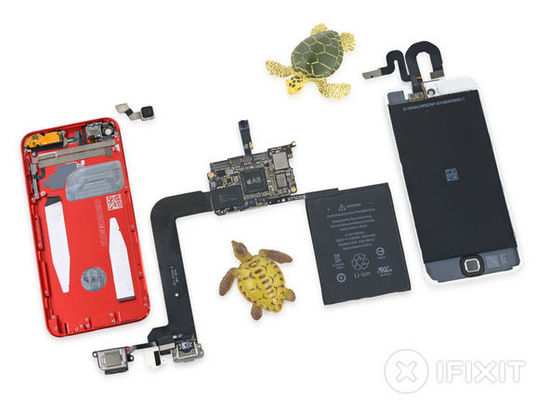 第六代iPod Touch拆解 配置升级维修难度低