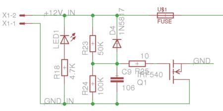 一款實用的電源防反接電路