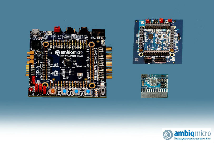 Ambiq Micro推出用于Apollo MCU器件的超低功耗微控制器开发工具套件