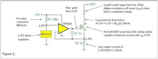 电流源（以及电流阱）——对顺从电压范围的理解