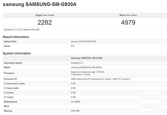 高通骁龙820间的对决：小米5完爆三星Galaxy S7？