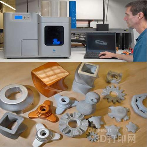施乐公司的3D打印技术