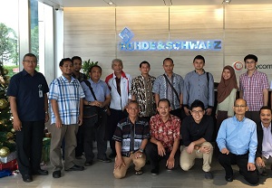 BBPPT delegates visited Rohde & Schwarz in Singapore