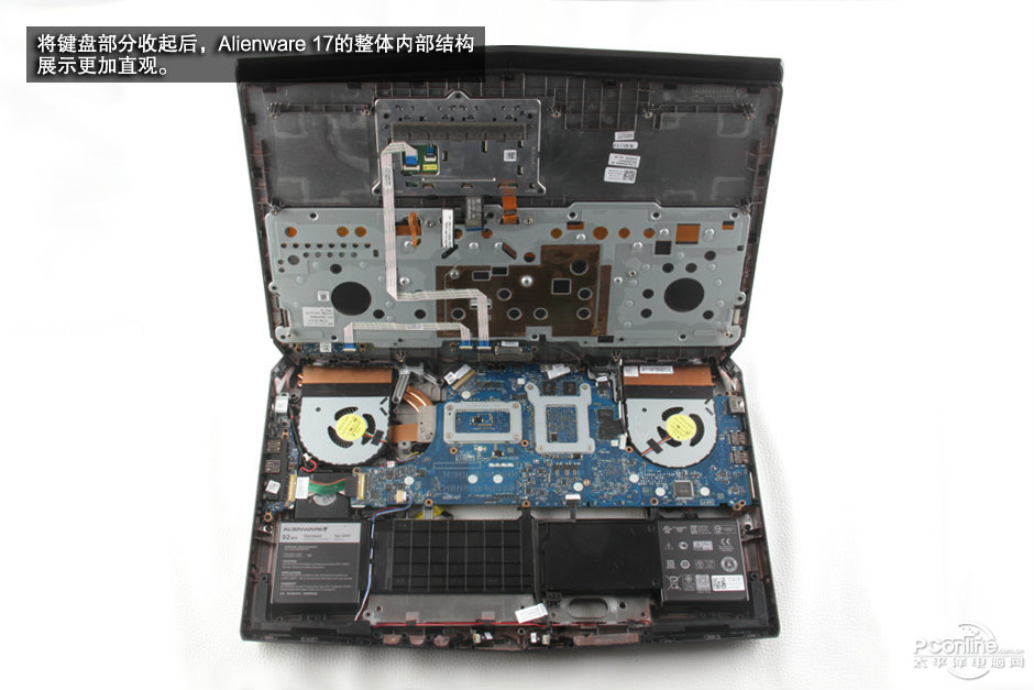 Alienware17拆解 4个M.2接口秒杀一切