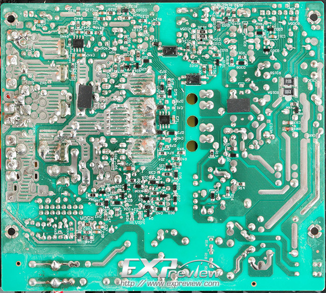 拆机实测：振华金蝶HX450电源拆解及电路分析 