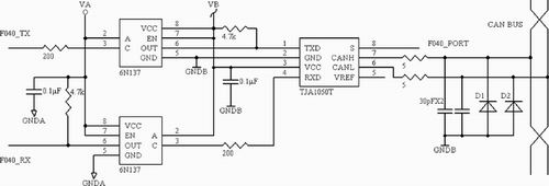 基于C8051F040的CAN總線系統(tǒng)智能節(jié)點(diǎn)設(shè)計(jì)
