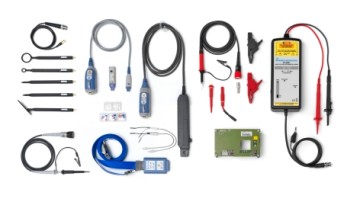 Active, passive and current probes for Rohde & Schwarz oscilloscopes cover a variety of power electronics applications.