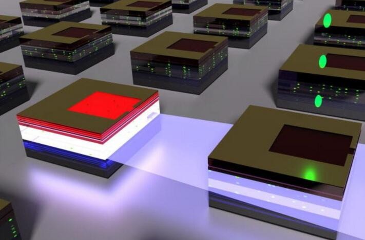 剑桥大学研究人员发现LED光可激发相邻LED的量子点