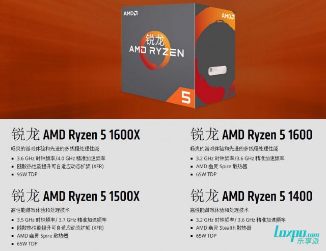 AMD Ryzen 5全面解析：比