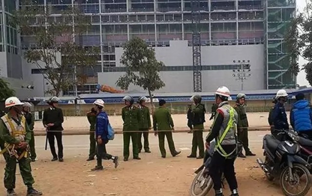 三星显示器越南工厂员工与保安冲突 上千人暴动 