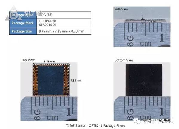 拆解对比OPT8241和VL53L0X：TI和ST的ToF传感器工艺有何大不同？