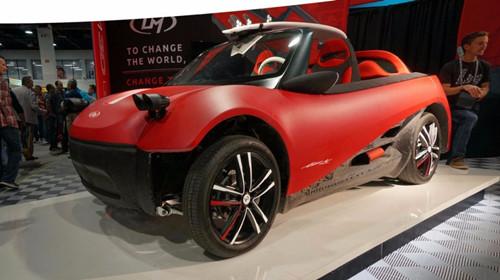 Local Motors推出全球首款量产3D打印电动汽车