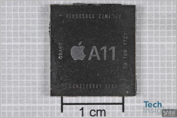 苹果iPhone8 Plus专业拆解报告：X光照深入IC细节