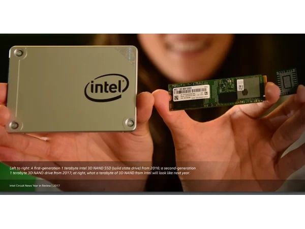 Intel第三代3D闪存固态盘偷跑：1TB 竟如此迷你