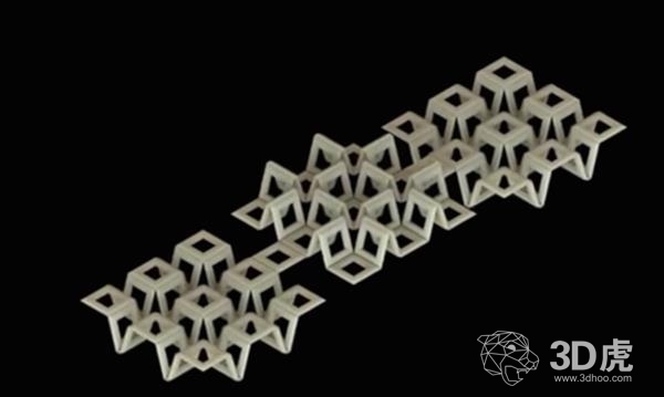 研究员开发出可以取代标准的3D打印机的3D格子折叠技术