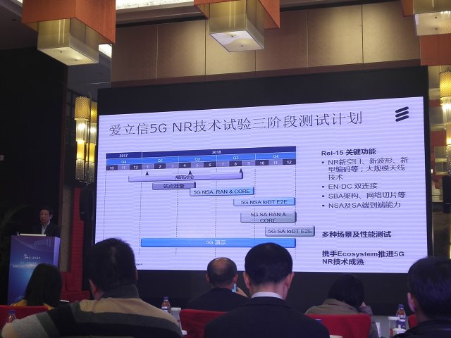 爱立信全面助力中国5G技术研发试验第三阶段测试
