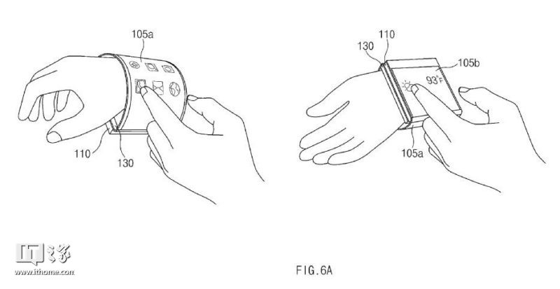 三星革命性柔性屏设备专利曝光：可戴在手腕