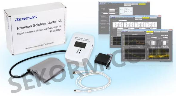 瑞萨最新易于评估血压监测评估套件，采用RL78/H1D，世强已备货