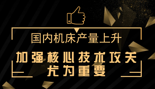 國內機床產量上升 加強核心技術攻關尤為重要
