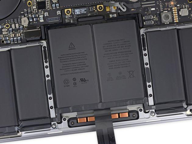 2018款13寸新MacBook拆解：电池更大了细节变了