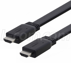 L-com推出针对狭窄空间内音视频应用的扁平HDMI线缆新产品