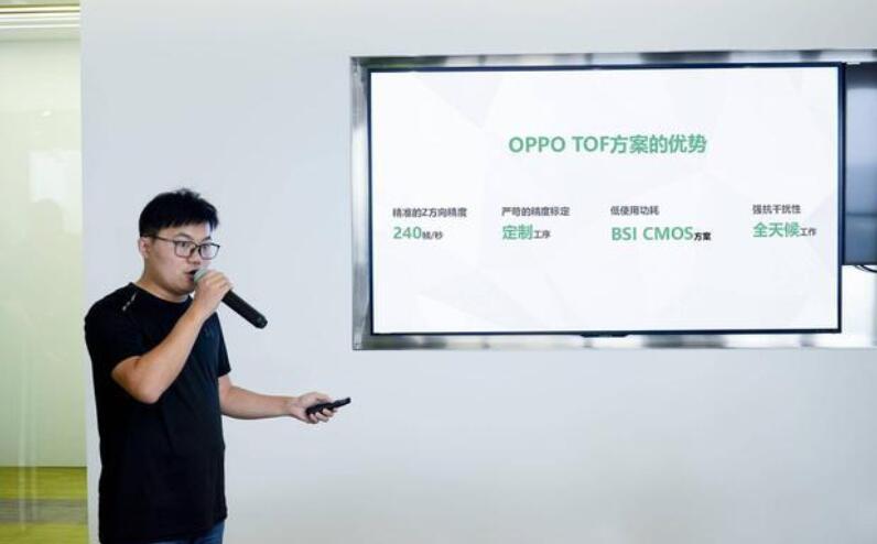 继3D结构光手机量产之后 OPPO宣布ToF技术进入商用