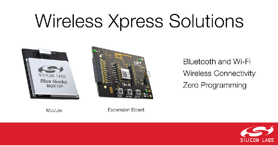 Silicon Labs Wireless Xpress模塊免編程實(shí)現(xiàn)藍(lán)牙和Wi-Fi連接