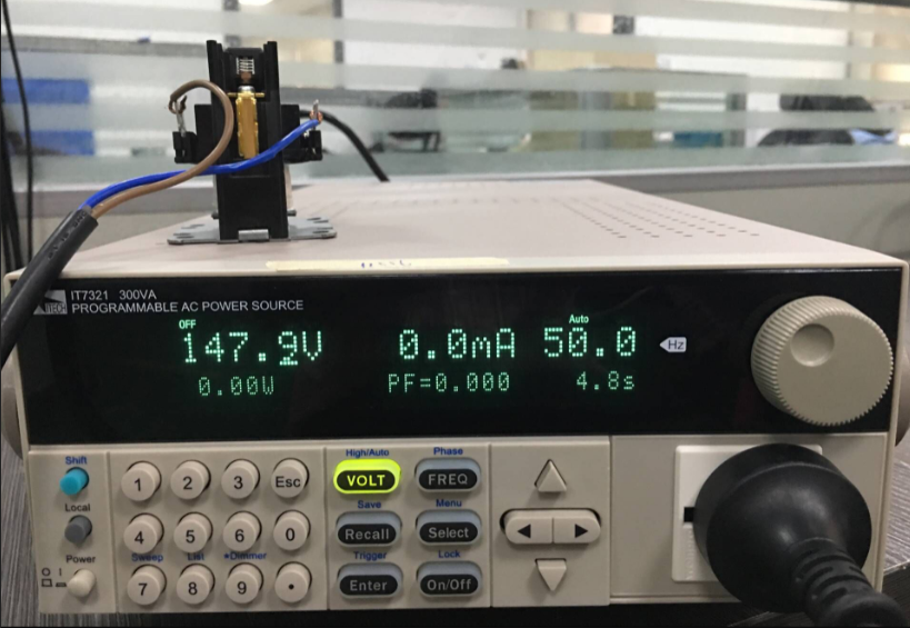 交流接触器运用IT7300交流电源测试应用