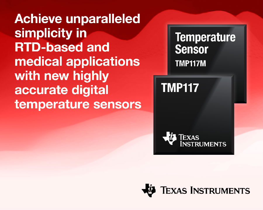 高精度数字温度传感器为基于RTD和医疗应用的设计带来无与伦比的简便性