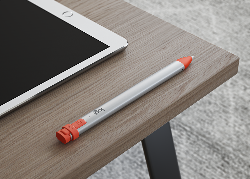 自在表现 书写创想 第六代iPad专用触控笔 罗技