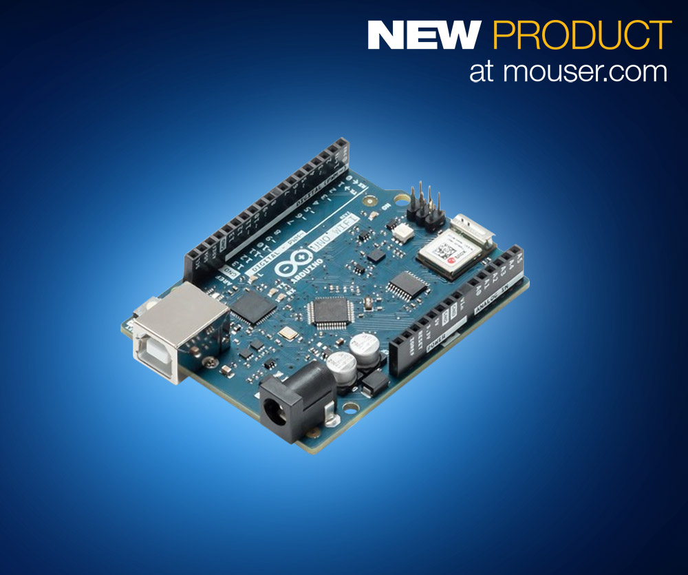 新版Arduino Uno WiFi Rev 2在贸泽开售