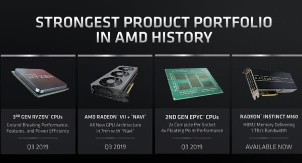 我有7nm我骄傲 AMD对扩大CPU、显卡份额充满信心