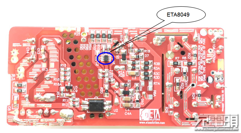 钰泰推出大功率充电器主控芯片ETA8049，可用于USB PD快充！