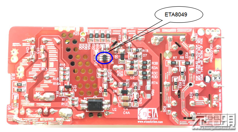 鈺泰推出大功率充電器主控芯片ETA8049，可用于USB PD快充！