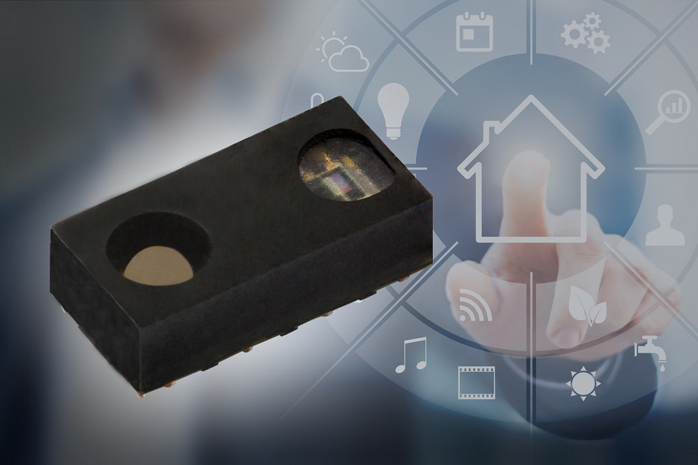 Vishay推出新型經濟高效的接近傳感器，探測距離為30 cm