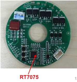 大聯(lián)大詮鼎集團(tuán)推出基于Richtek產(chǎn)品的直流無(wú)刷電機(jī)驅(qū)動(dòng)應(yīng)用之吊扇解決方案