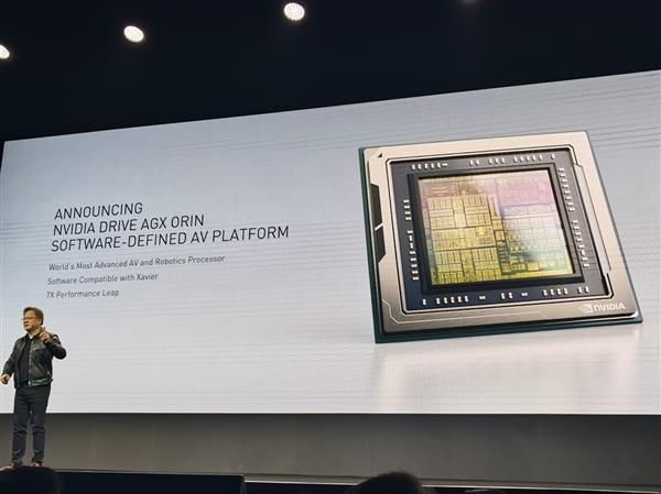 NVIDIA发布DRIVE AGX Orin：L5级自动驾驶 12核CPU/7倍性能