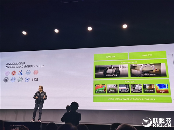 NVIDIA发布全新Isaas开发套件：自主机器人跃进