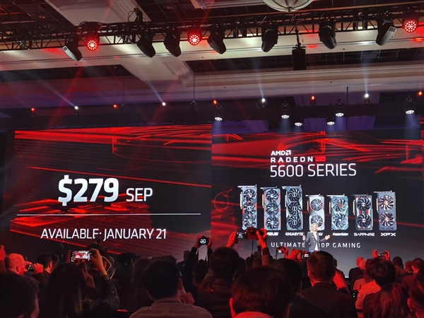 AMD正式发布RX 5600XT显卡：力压GTX 1660Ti！