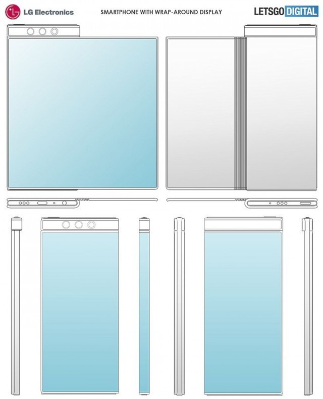 LG融合環(huán)繞屏和可折疊屏優(yōu)點(diǎn)新專利曝光 