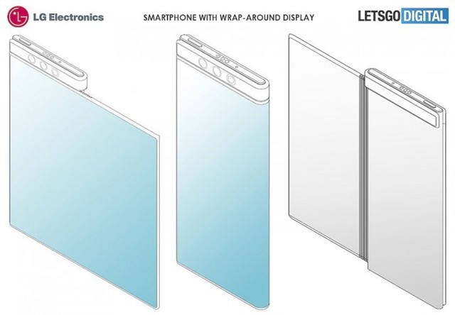 LG融合环绕屏和可折叠屏优点新专利曝光 