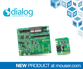 贸泽电子备货Dialog DA14531 SmartBond TINY开发套件,打造低成本的物联网系统