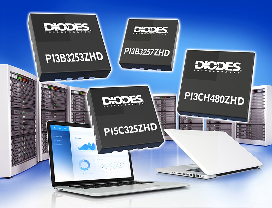 Diodes 公司推出业界最小的超薄总线切换器有助节省电路板空间