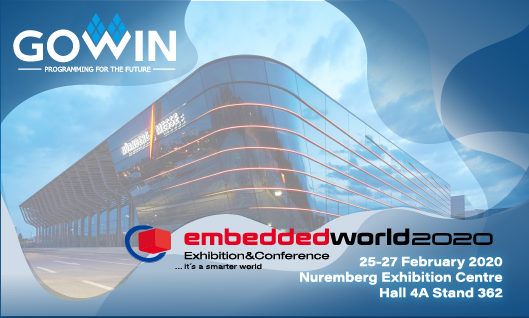 高云半導(dǎo)體參加德國(guó)Embedded World 2020展會(huì)并受邀進(jìn)行兩場(chǎng)主題演講