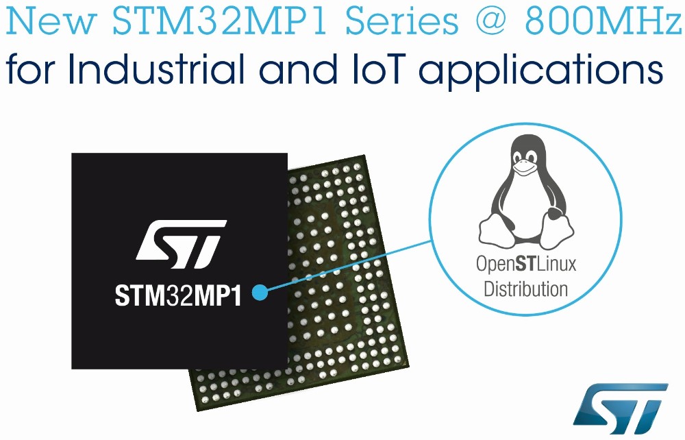 意法半导体提升STM32微处理器性能，加固产品生态系统