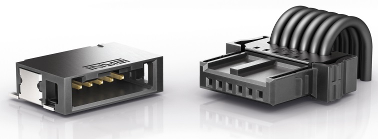 ERNI提供用于汽车行业的MicroBridge电缆对板连接器
